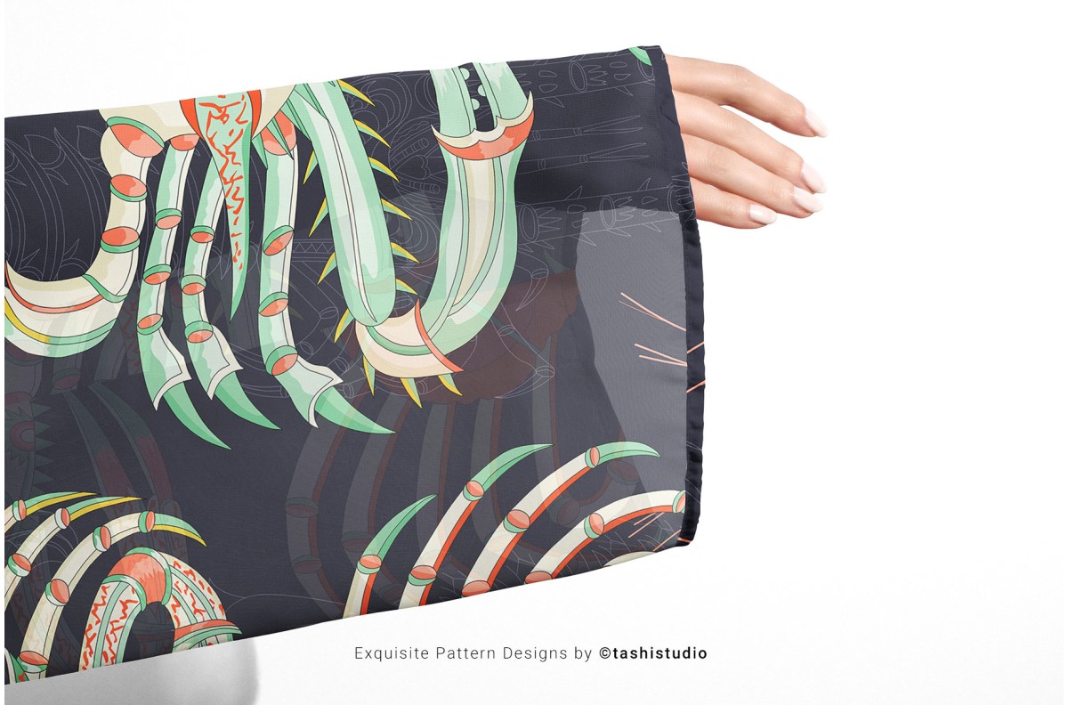 Crustacea, luxury & exotic Print Designs - Tashistudio.com